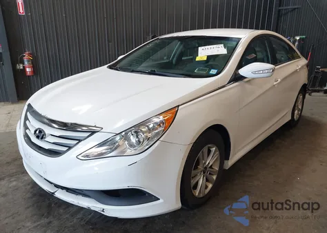 2014 Hyundai Sonata Gls z USA, uszkodzony, nr VIN 5NPEB4AC7EH864537